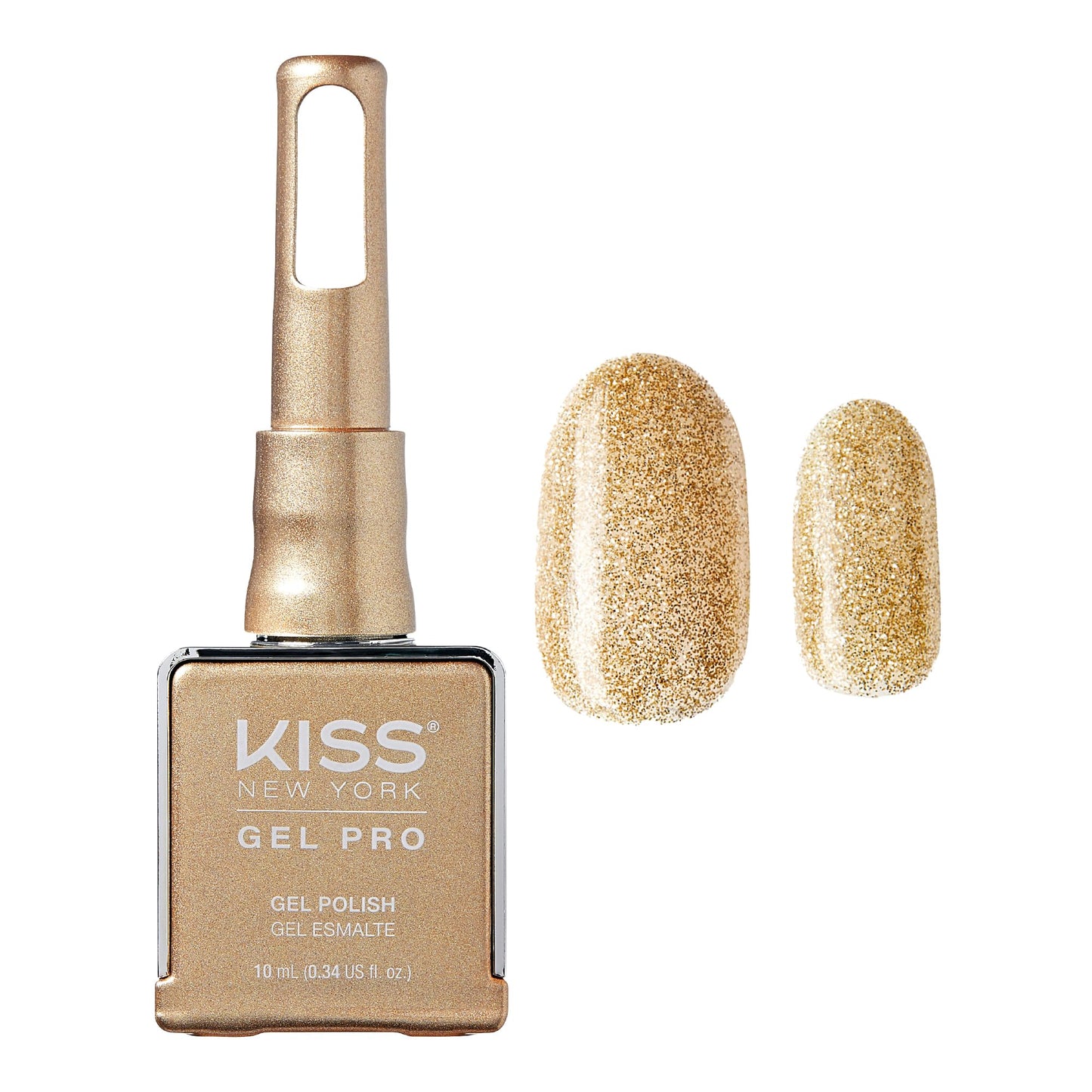 Kiss New York Gel Nail Polish Soak Off UV LED Gel Polish 10mL Nail Art Salon Manicure DIY HEMA FREE, TPO FREE (Champagne Problems) Beauty & Personal Care Kiss