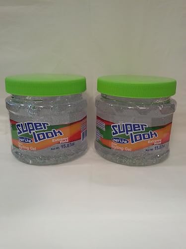 Super Look Styling Gel By Wet Lne 15.8 Oz (2 Pack)