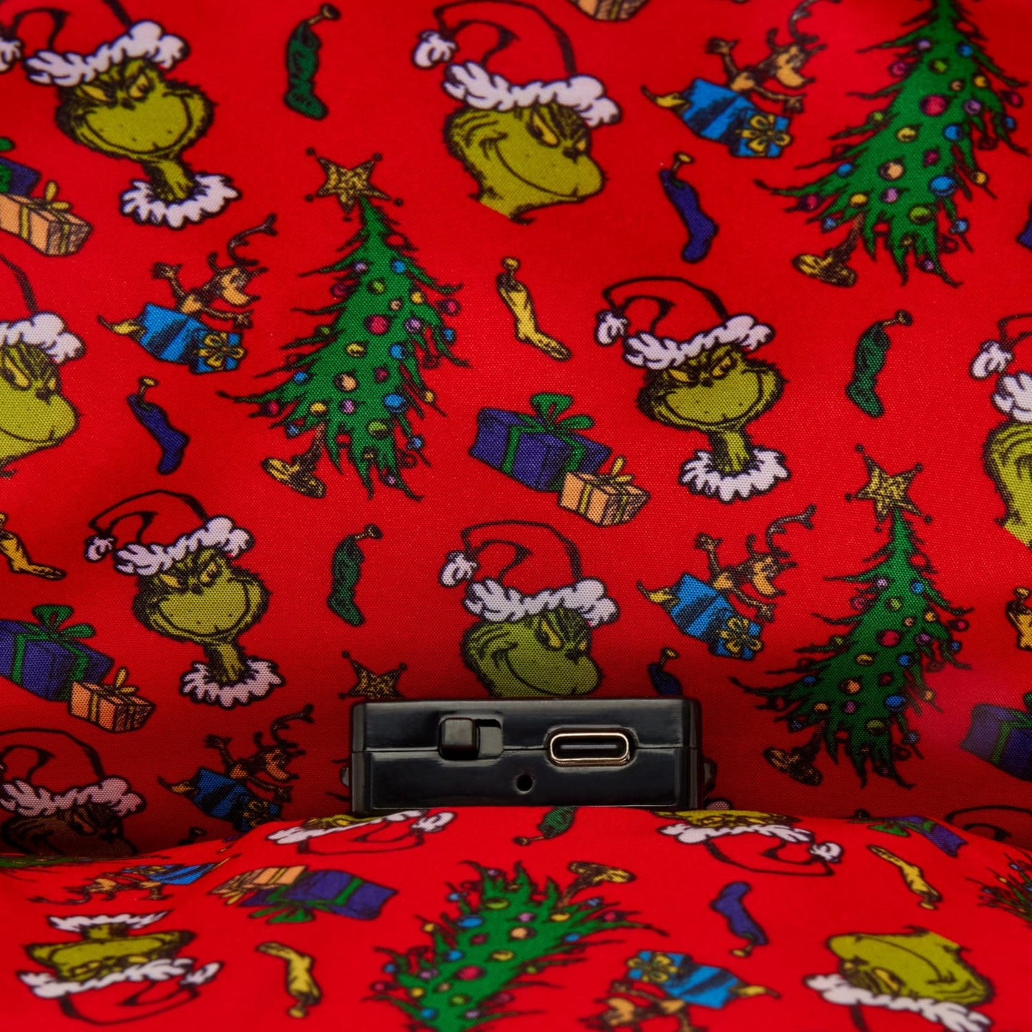 Loungefly Dr. Seuss Grinch Holiday Mini Backpack