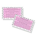 Lash Lift + Tint Aftercare Instruction Cards | 50 Pack | 2 x 3.5” inches Business Card Size | Eyelash Lift and Tint Kit at home diy aftercare supplies