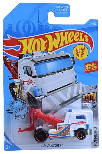 Hot Wheels Metro Series 5/10 Heavy Hitcher 129/250, White/red