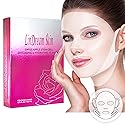 Sheet Masks for Face Chin Neck All in One - Moisturizing Facial Mask Skincare Set for Women and Men - Beauty Spa Anti Aging Treatment - Hydrating