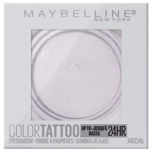 Maybelline New York Color Tattooup to 24HR Longwear Waterproof Fade Resistant Crease Resistant Blendable Cream Eyeshadow Pots Makeup, Chill Girl, 0.14