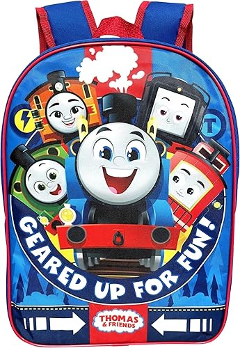 Ruz Thomas & Friends Kid's 15" School Backpack (Thomas Fun!)