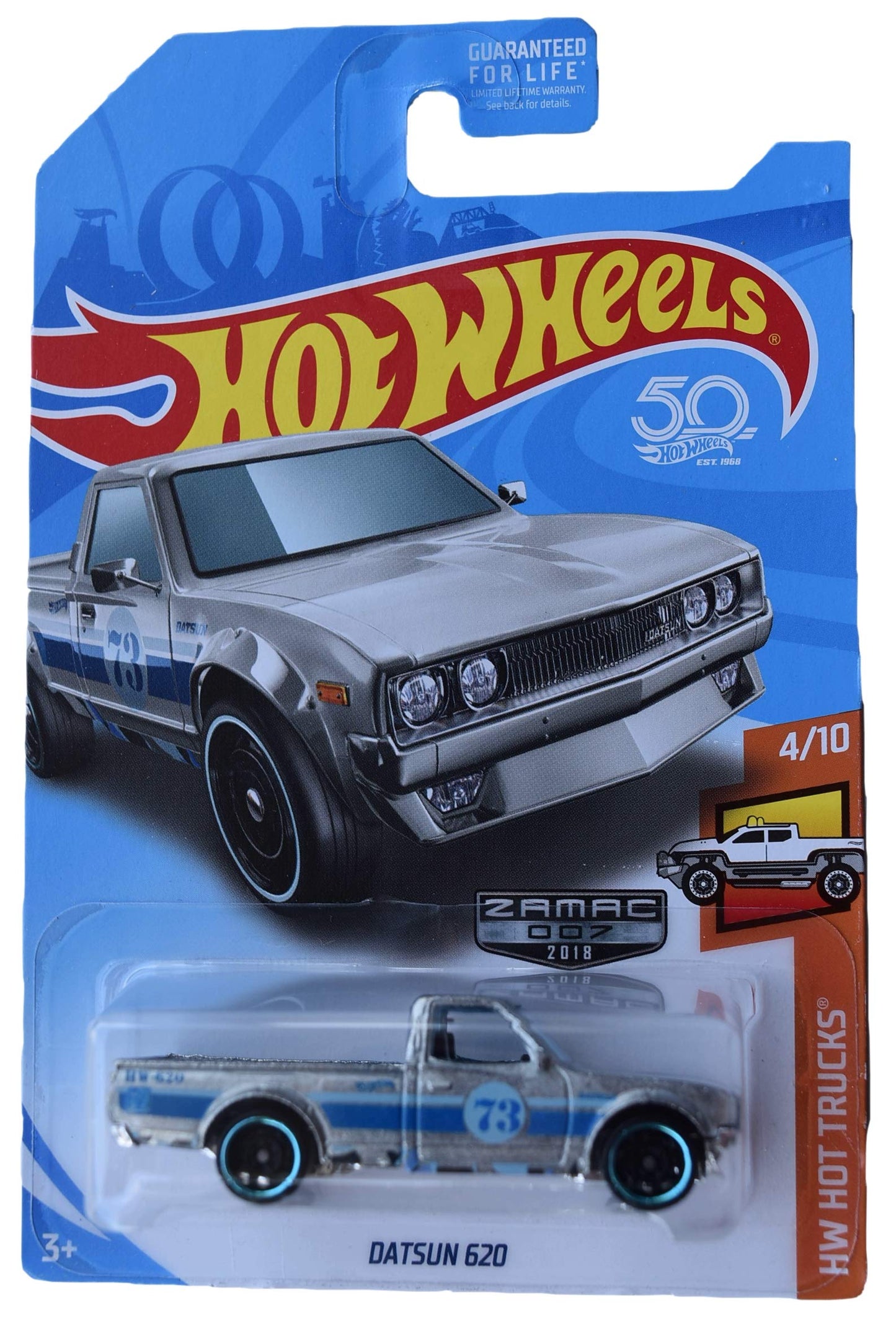 Hot Wheels Zamac Datsun 620, Hot Trucks Series 4/10