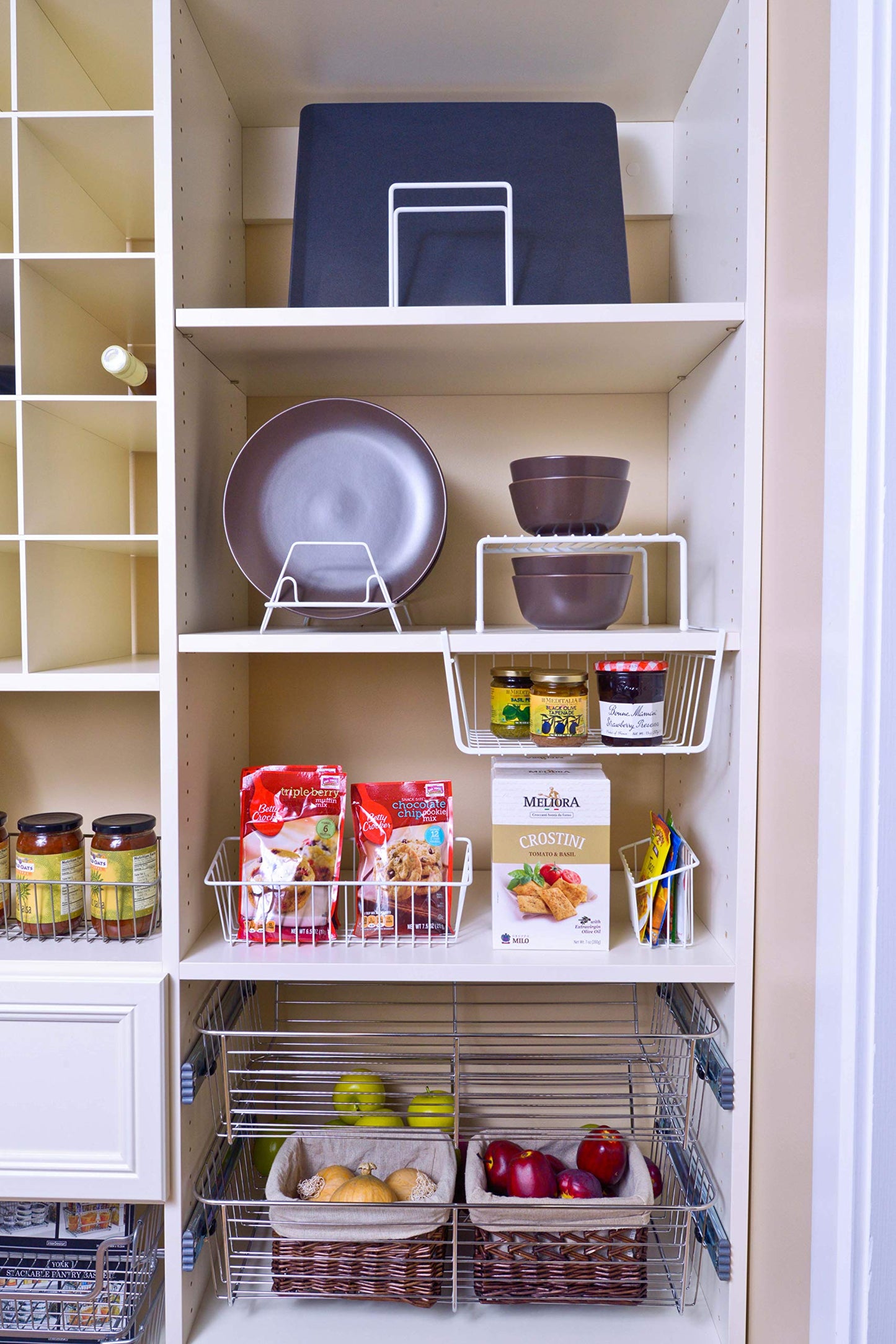 Organized Living Simple Basket - White