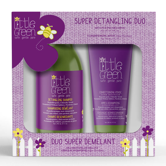 Little Green Kids Super Detangling Duo Kit