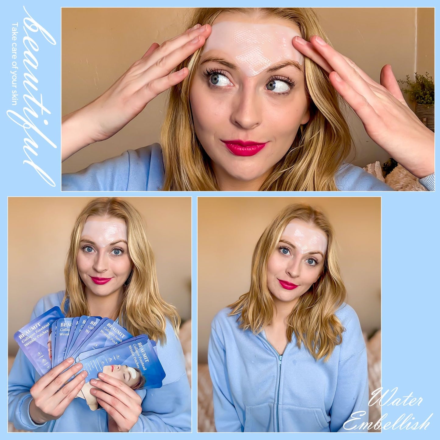Okela Forehead Wrinkle Patches Overnight 20 pcs with Collagen, Anti Wrinkle Patches, Forehead Wrinkles Beauty Treatment Beauty and Personal Care Okela