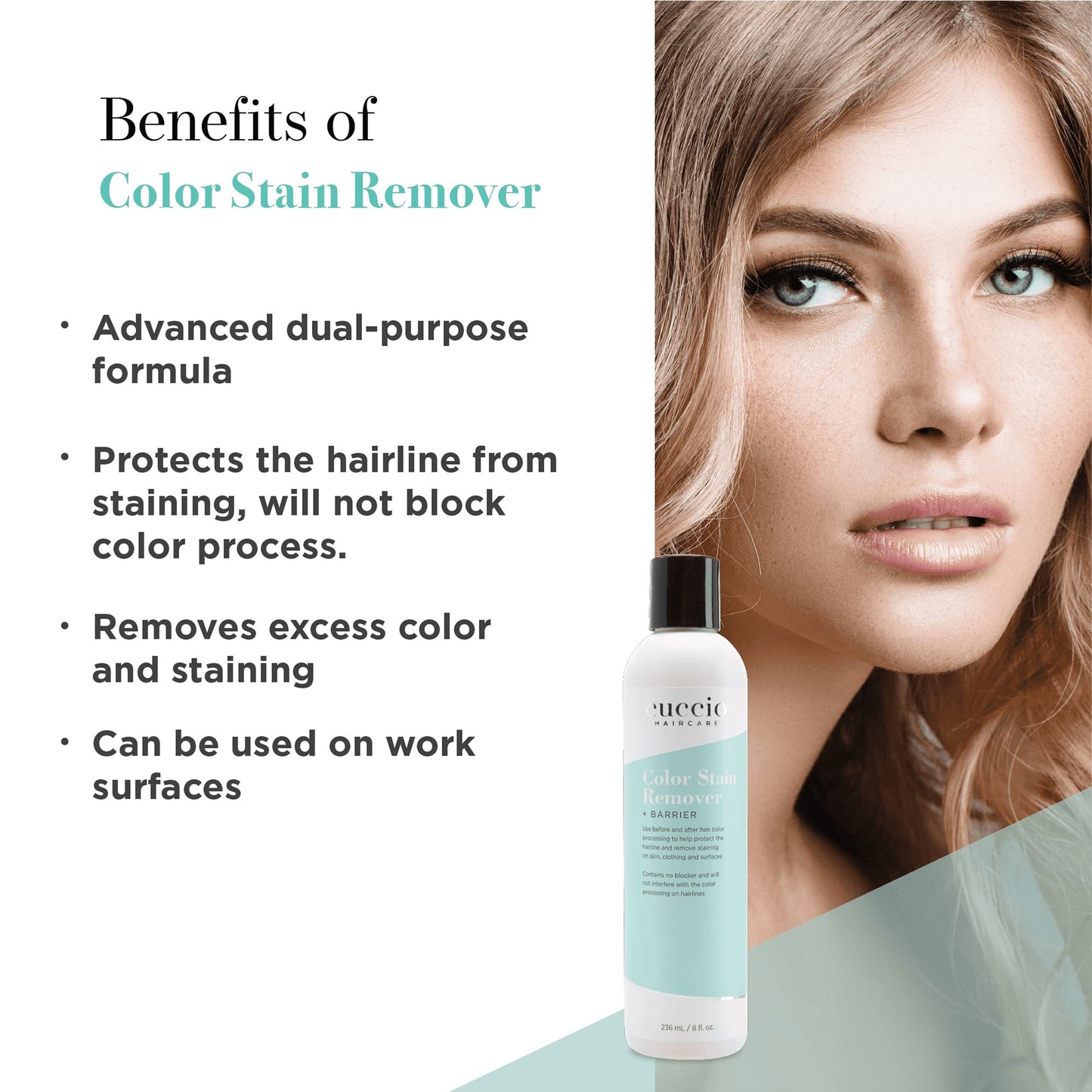 Cuccio Haircare Color Stain Remover Plus Barrier - Serves Dual Purpose - Protects Hairline And Skin - Removes Excess Color From Clothes And Nail Beauty & Personal Care Cuccio