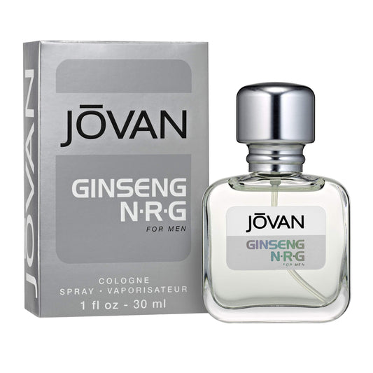 Jovan Ginseng N.R.G. Eau de Cologne Spray 1 fl oz (Pack of 1), Notes of Bergamot, Floral, and Musk, Women's Fragrance, Long Lasting, Everyday Fragrance, Travel Size