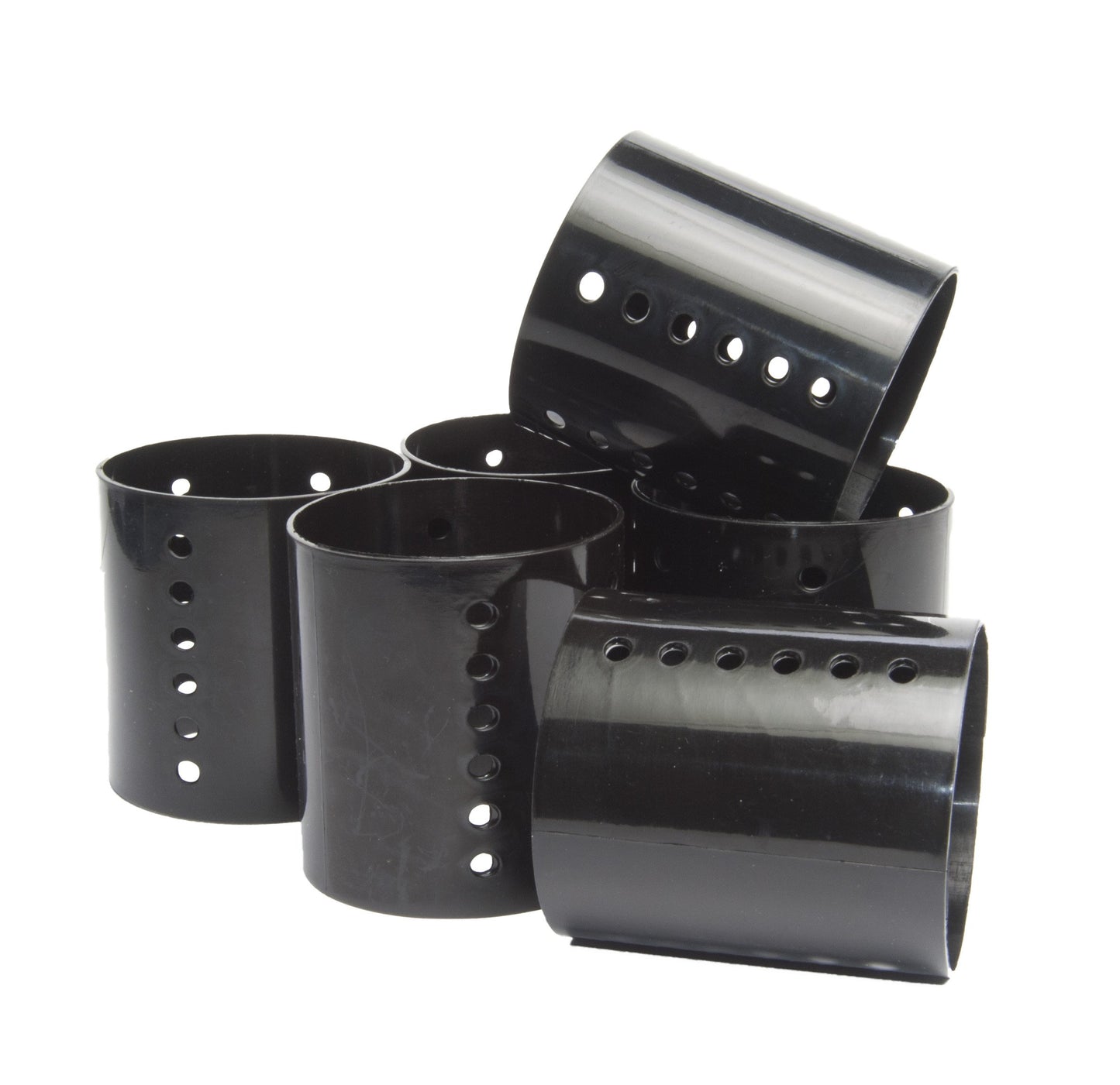 Diane Magnetic Roller, Black, 2-1/2 Inch, 6 Count