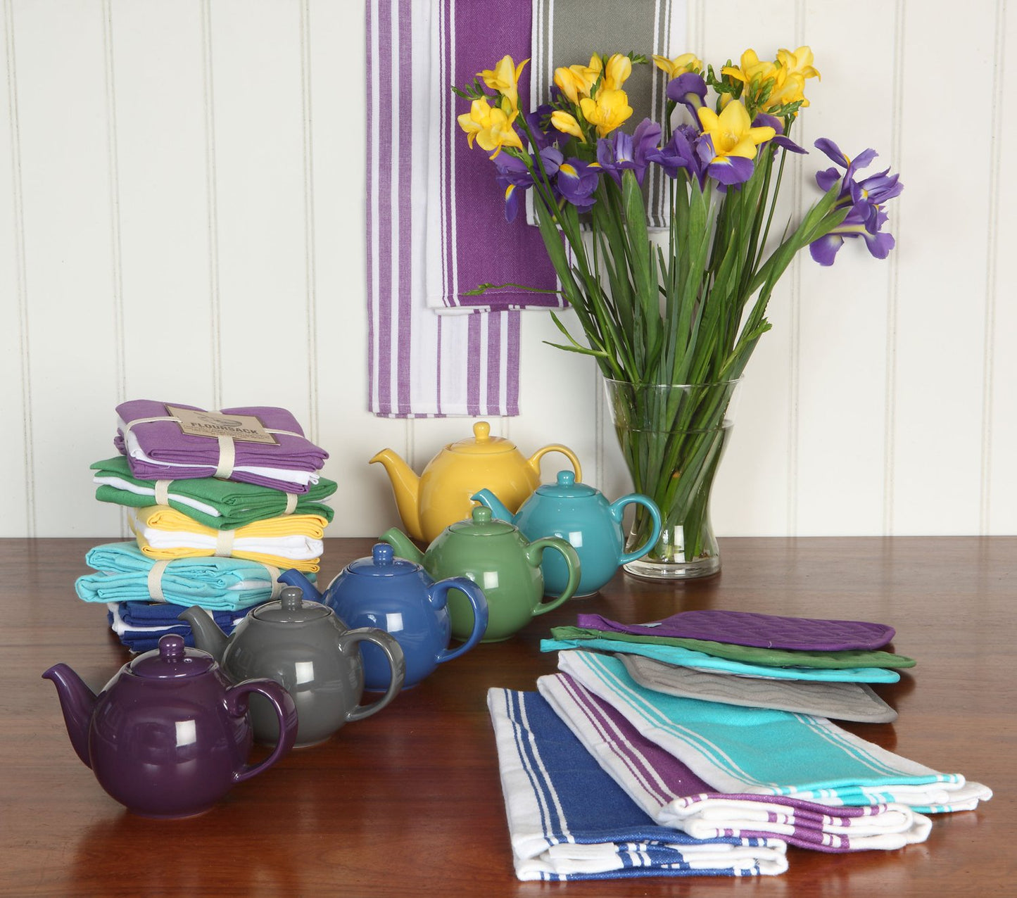 Now Designs Ripple Dishtowel | Royal Blue