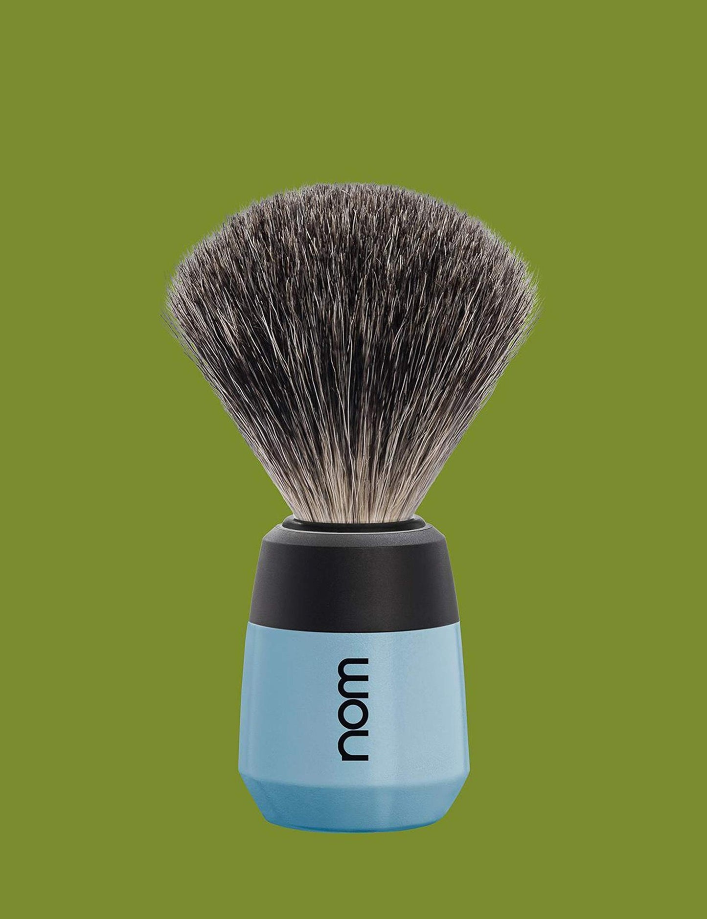 Fjordblue Plastic nom Max Shaving Brush Beauty and Personal Care Nom