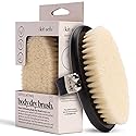 Kitsch Dry Brushing Body Brush for Lymphatic Drainage- Soft Bristles - Reduces Cellulites, Removes Dry Skin and Improves Blood Circulation, Body