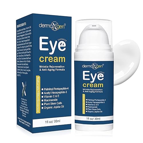 DERMAXGEN - Eye Cream Treatment for Dark Circles, Under Eyes to Smooth Fine Lines, Eliminate Dark Circles, and eye Bags, Moisturizing Eye Gel