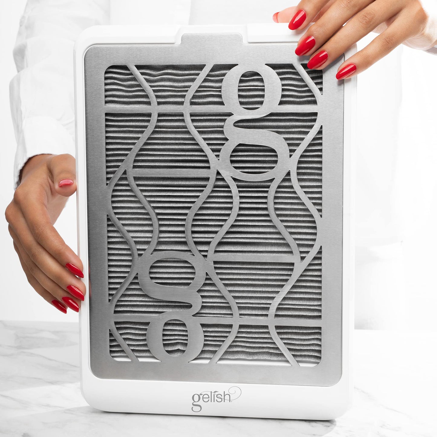Gelish Vortex Dust Collector - Nail Dust Collector, Nail Tech Essential, Portable, Powerful, Efficient, and Rechargeable System for Salon & Home Use.