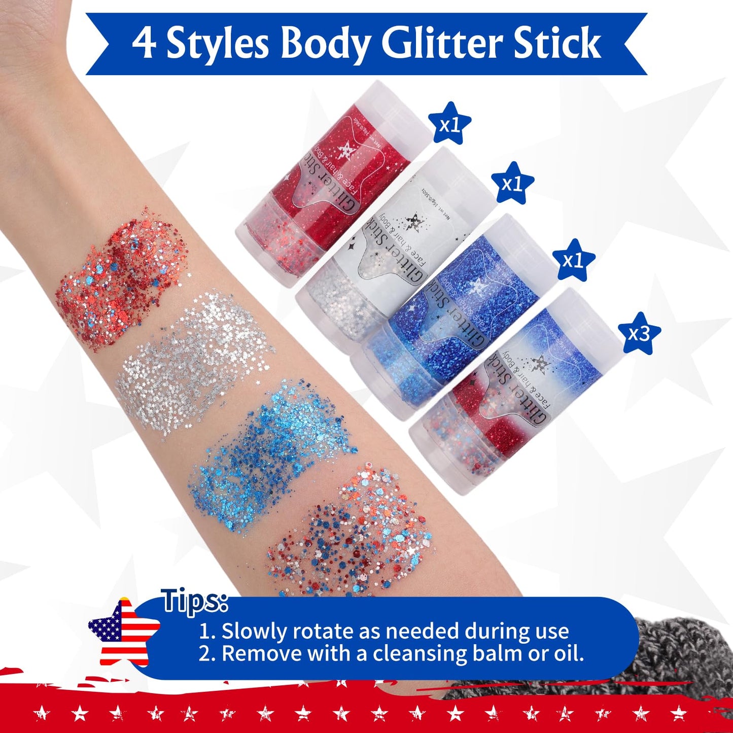AROIC 14 Pcs Body Glitter - 7 Colors Mermaid Fairy Sparkle Makeup, Face & Hair Glitter Gel for Women Match with Mermaid Costume, Concerts Rave Beauty and Personal Care AROIC