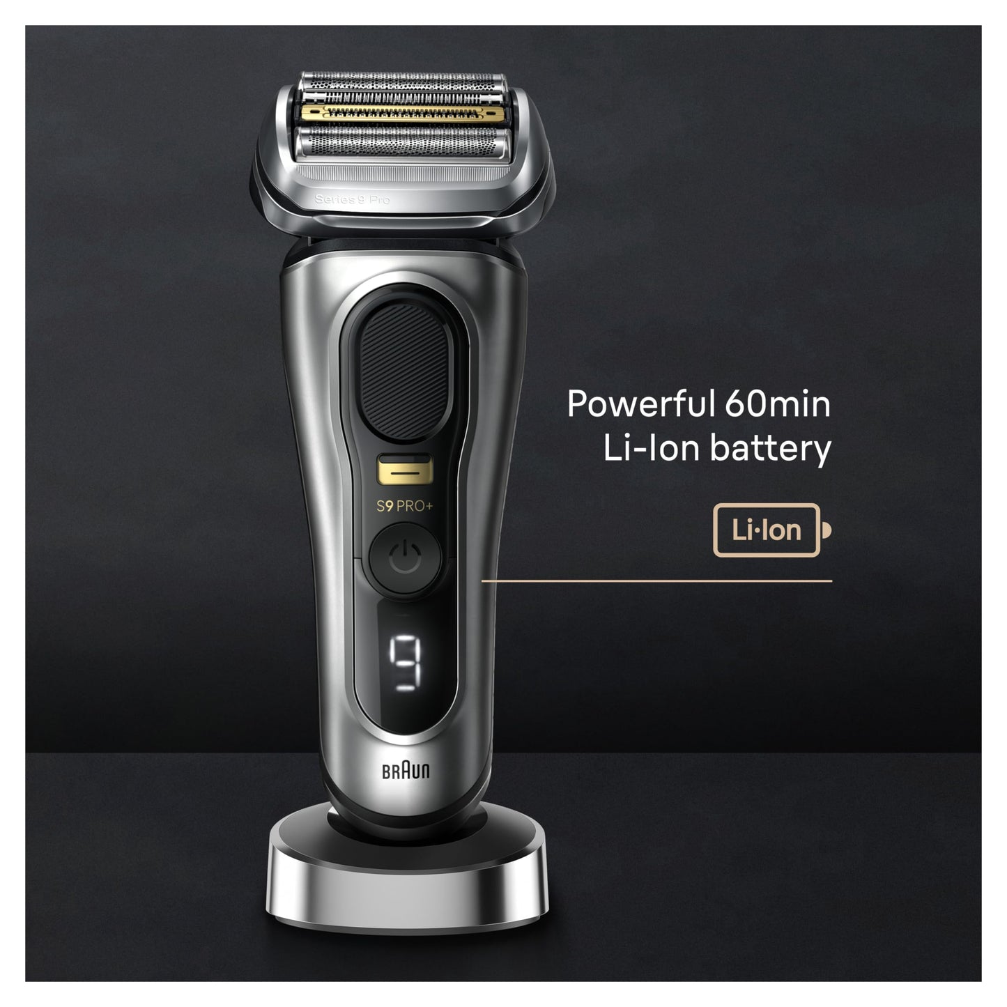 Braun Series 9 PRO+ Electric Razor for Men, 5 Pro Shave Elements & Precision Long Hair Trimmer, 6in1 SmartCare Center, Wet & Dry Electric Shaver Beauty and Personal Care Braun