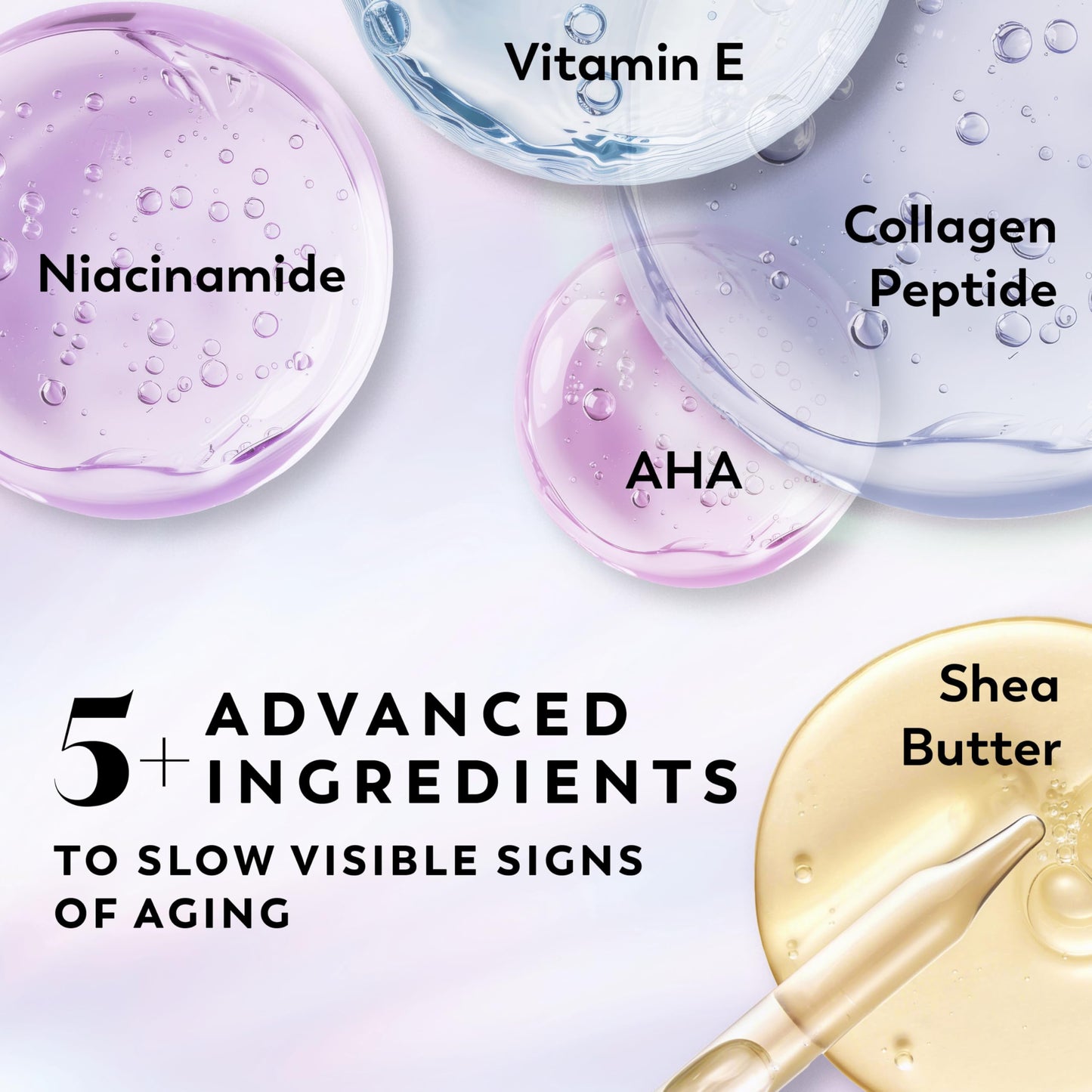 Olay Super Serum Body Cream for Dry Skin, 24hr Long Lasting Hydration, 5+ Ingredient Serum Complex for Bright Even Firm Luminous Skin, Sweet Vanilla