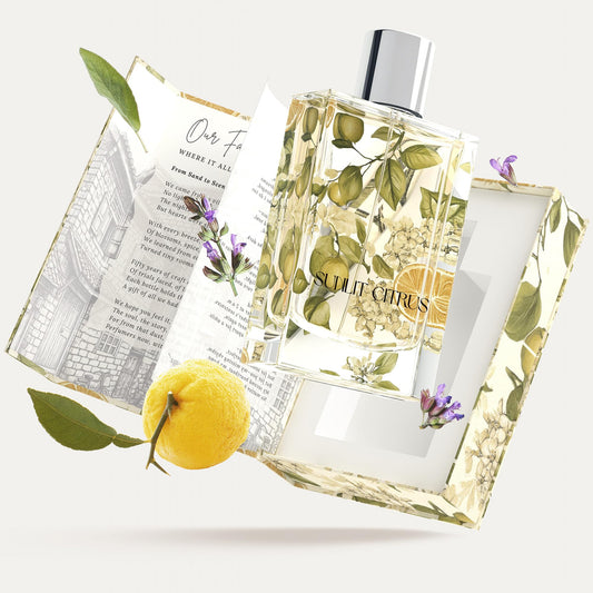 Kumbra With Love Sunlit Citrus Eau de Parfum 100ML - Citrus Perfume for Unisex - Long-Lasting Scent with Grapefruit, Sage & Sea Salt - Vegan Beauty & Personal Care Kumbra With Love