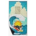 Caroline's Treasures MLM1189TWL3060 Surfer Dog Bernese Mountain Dog Premium Beach Towel Oversized Towel Beach Blanket, Pool, Beach Essentials, Yoga…