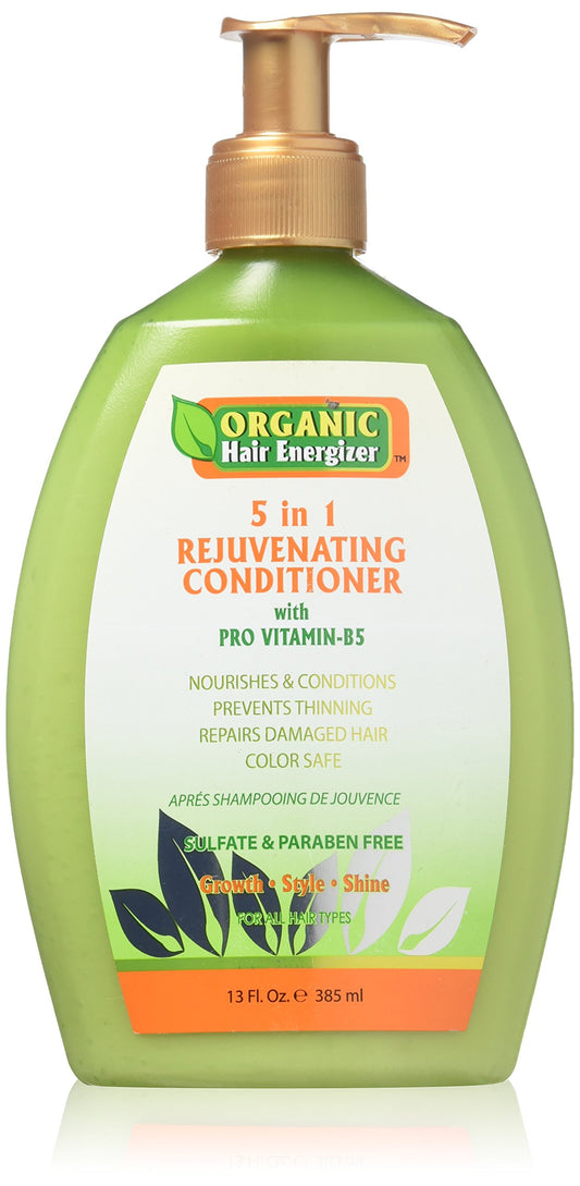 Organic Hair Energizer 5 In 1 Rejuvenating Conditioner 13oz, 13 Oz
