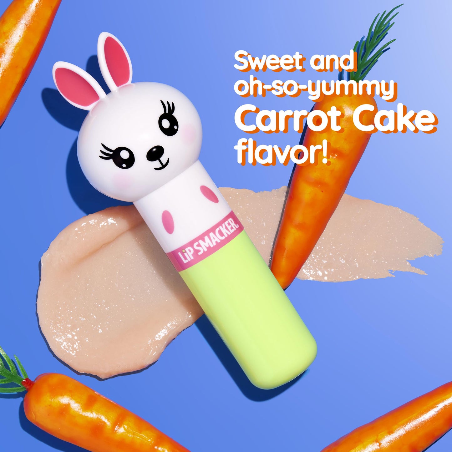 Lip Smacker Lip Balm,Bunny Hoppy Carrot Cake,0.14 Ounce,(Pack of 2) Beauty and Personal Care Lip Smacker