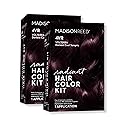 Madison Reed Radiant Hair Color Kit | 4VR Darkest Cool Sangria (Volterra Amethyst) for 100% Gray Hair Coverage | Salon Quality Permanent Hair Dye |