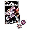 Beyblade X Circle Ghost 0-80GB UX & Chain Incendio 5-60HT BX Takara Tomy Dual Pack Set with 2 Right-Spinning Tops, Battling Tops Game Toys, Ages 8+