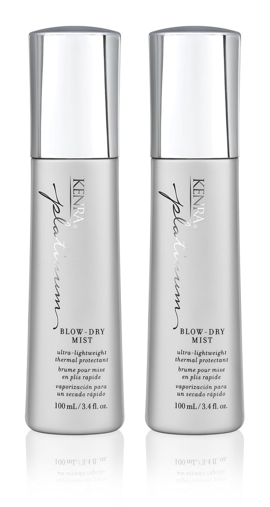 Kenra Professional Platinum Blow-Dry Mist | Ultra-Lightweight Thermal Protectant | Detangles, Smooths, & Softens | Eliminates Frizz & Resists Humidity Beauty and Personal Care Kenra Default Title