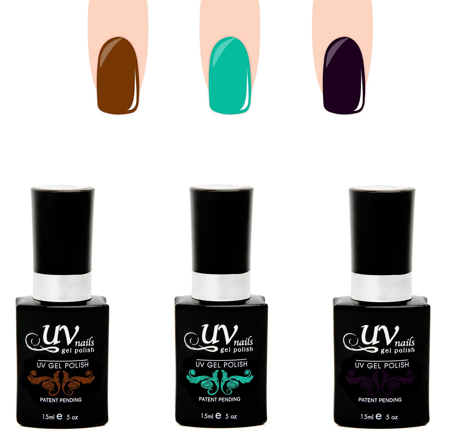 UV-Nails Persephone Set of 3 UV or LED gel polish Beauty & Personal Care UV-NAILS