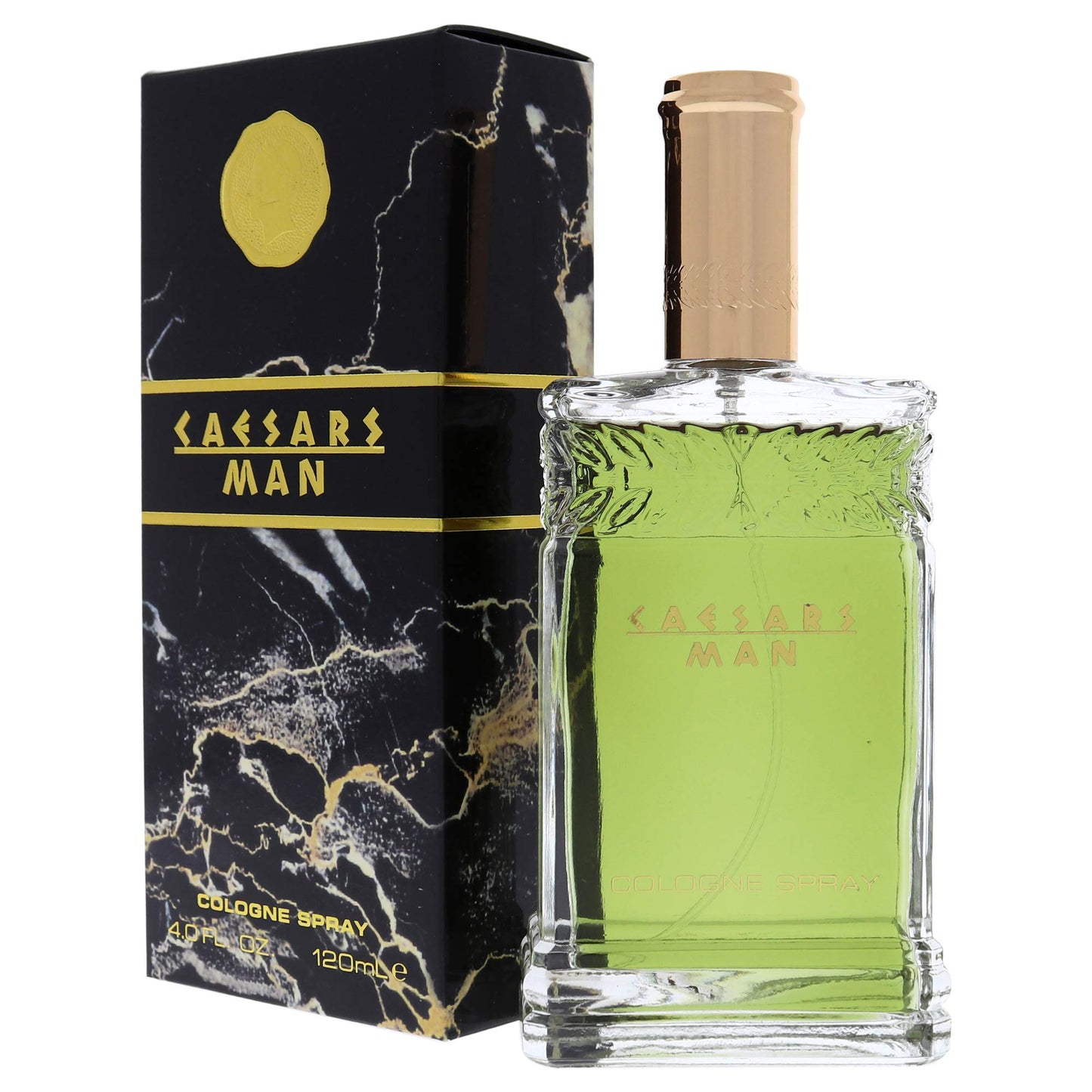 Caesars Man ~ Legendary Cologne Spray 4.0 oz / 120 ml New in Box