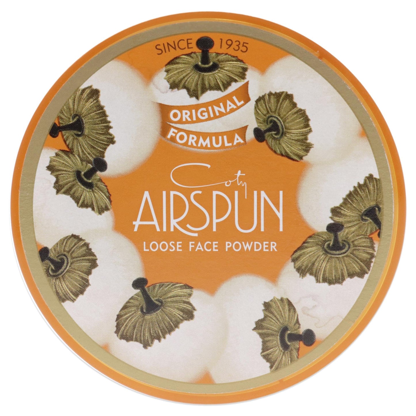 Coty Airspun Loose Face Powder 2.3 Ounce Honey Beige Light Peach Tone Loose Face Powder, for Setting or Foundation, Lightweight, Long Lasting, Pack