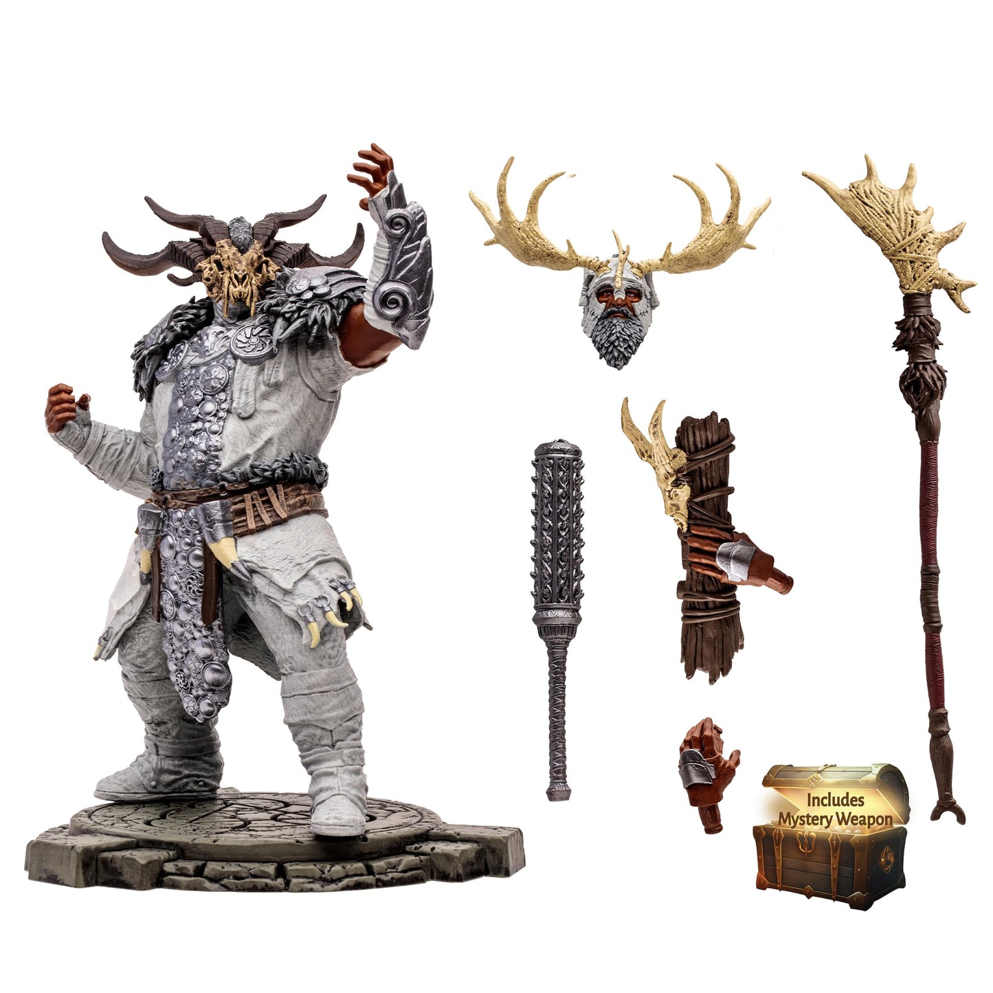 McFarlane Toys - Diablo IV Lightning Storm Druid (Epic) 1:12 Scale Posed Figure