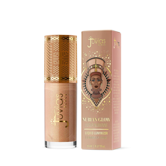 Juvia's Place Nubian Glow Liquid Luminizer Egyptian Glow - Radiant Highlighter Makeup Glowy Tint Daily Dewy Luminous Beauty Creamy Bronzing Skincare