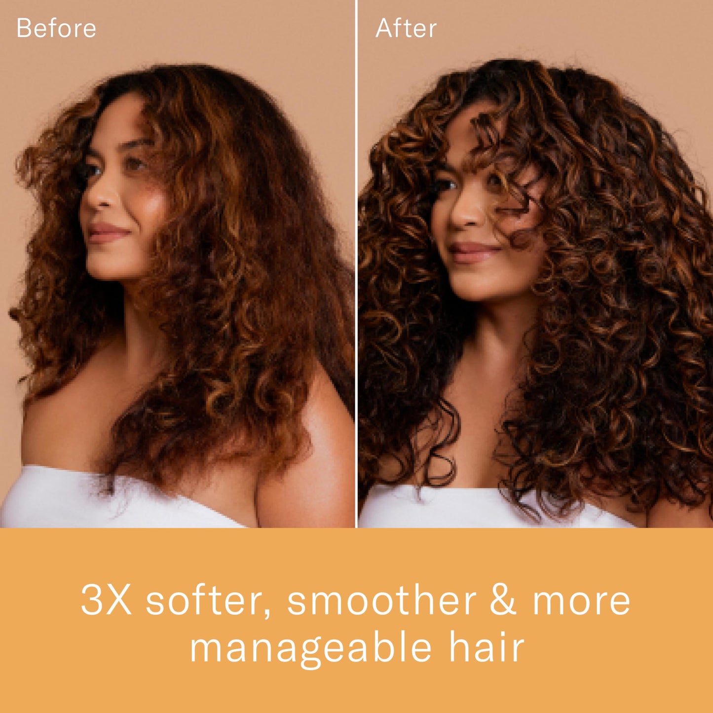 Rizos Curls Multivitamin Leave-In Heat Protection Up to 450°F - Strengthen, Repair & Add Shine to Straight, Wavy, Curly, Coily Hair Types 1a-4c