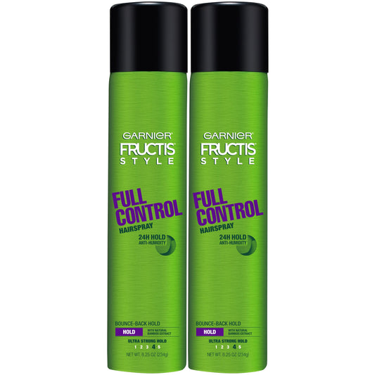 Garnier Fructis Style Full Control Hairspray, All Hair Types, 8.25 oz. (Packaging May Vary), 2 Count Beauty & Personal Care Garnier