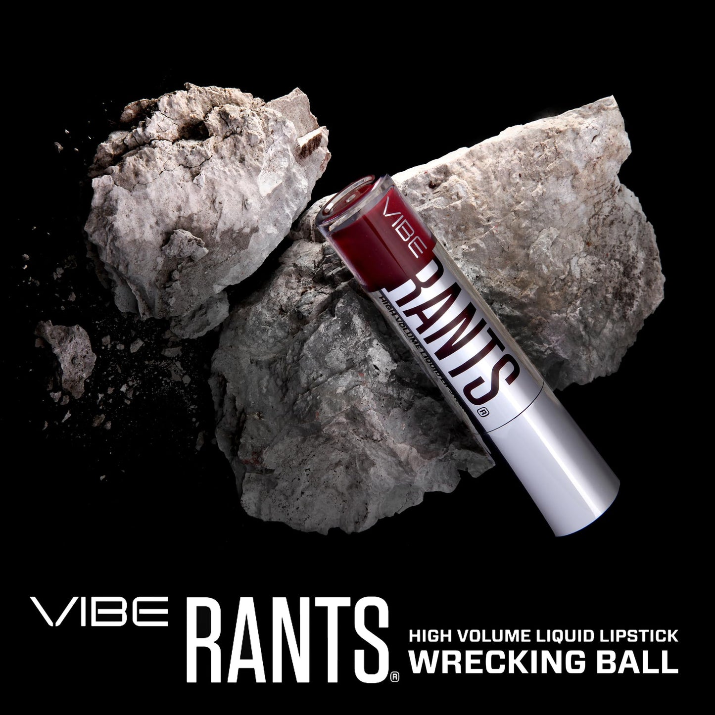 Vibe RANTS | Liquid Matte Lipstick | Long Lasting Matte Finish | High Volume Pigments for Rich, 12-Hour Wear | Vegan, Hydrating and Cruelty Free |