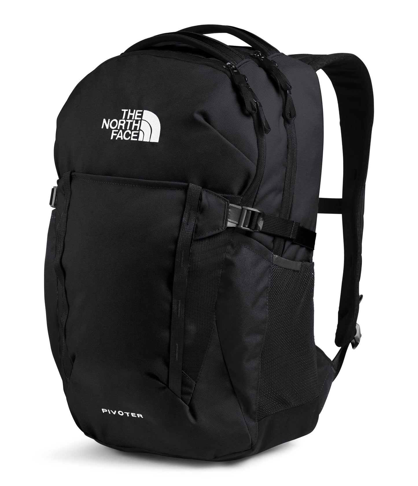 The North Face Pivoter Everyday Laptop Backpack - NPF, TNF Black-NPF, One Size