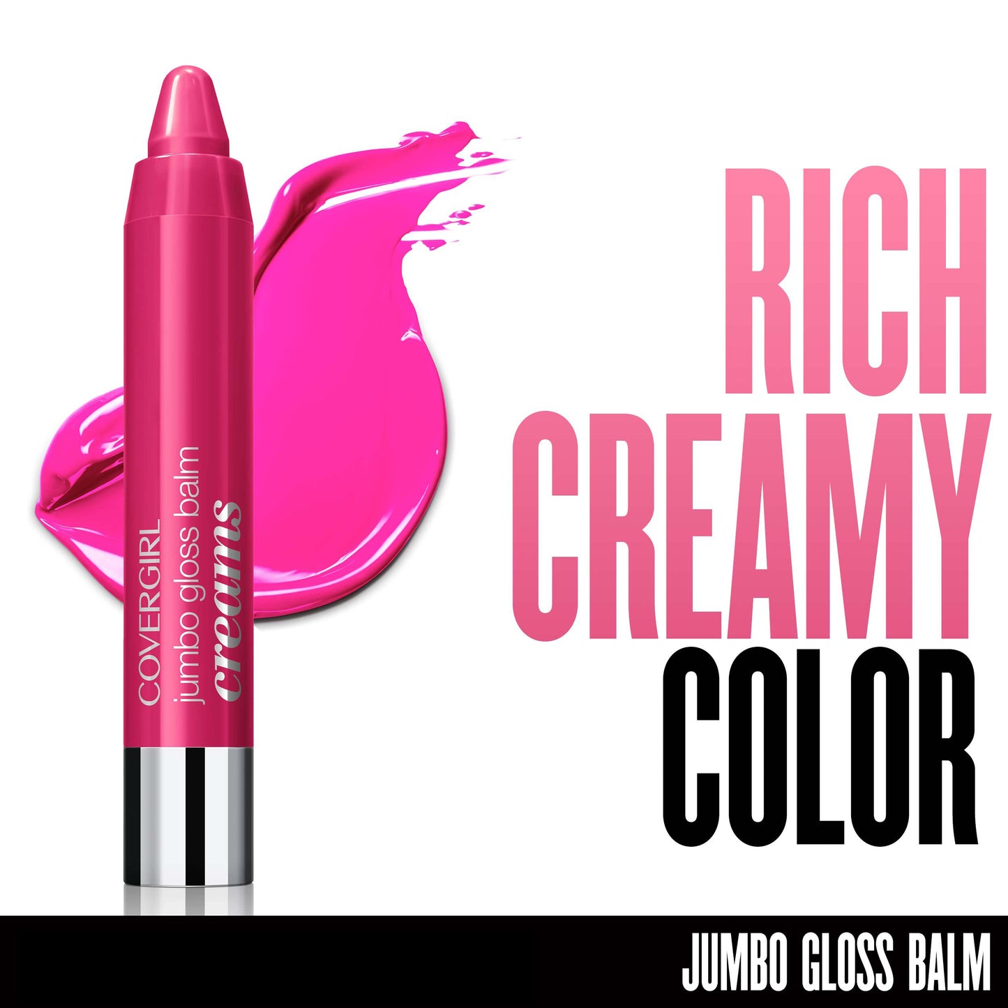 COVERGIRL Colorlicious Jumbo Gloss Balm Creams Strawberry Frappe 295, .11 oz