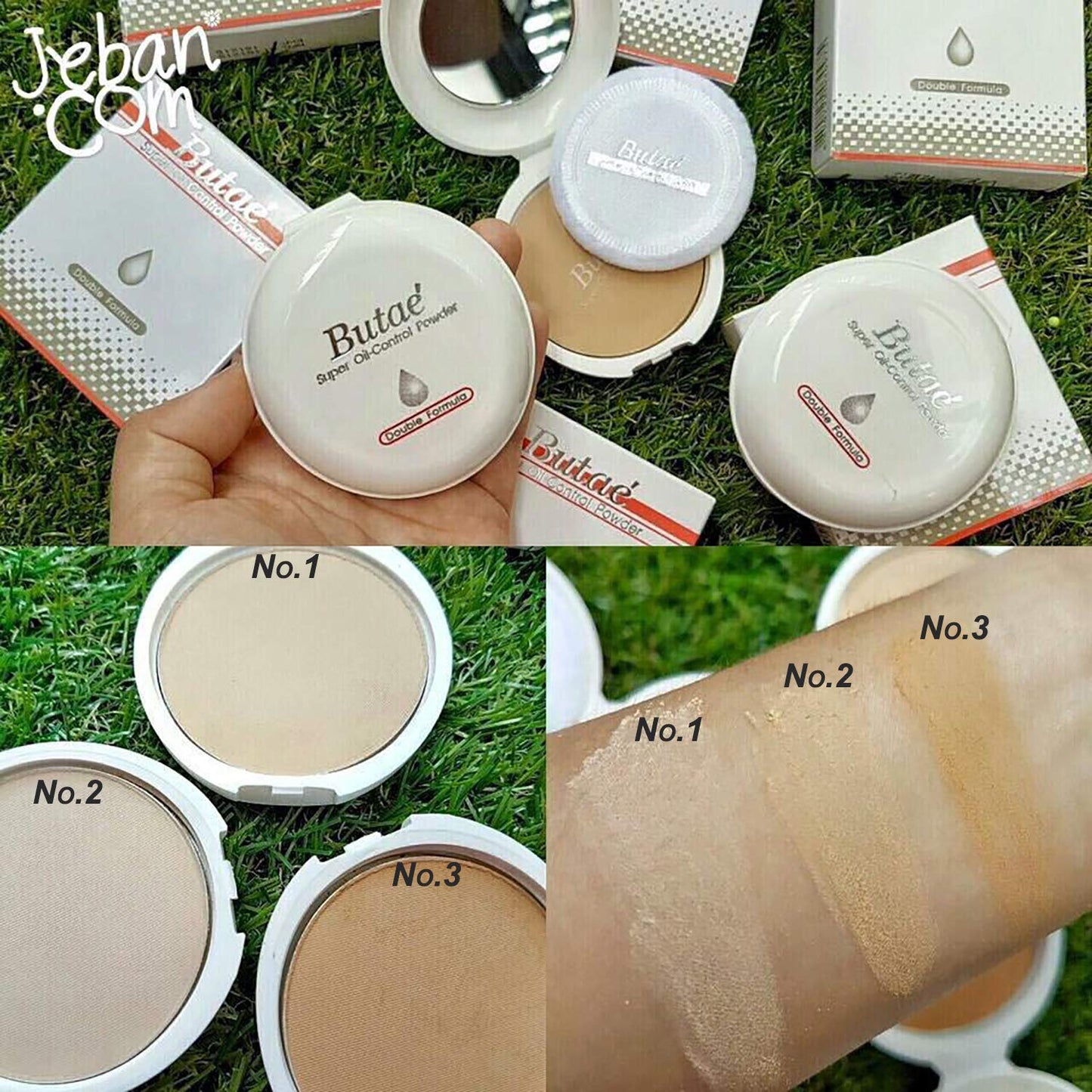 Super Oil Control Face Compact Foundation Powder loose Translucent Perfect Skin Smooth Radiance Oil-free Pressed Light weight long lasting Makeup