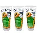 St. Ives Fresh Skin Apricot Scrub, Invigorating, Oil Free 6 Oz (Pack of 3) by St. Ives