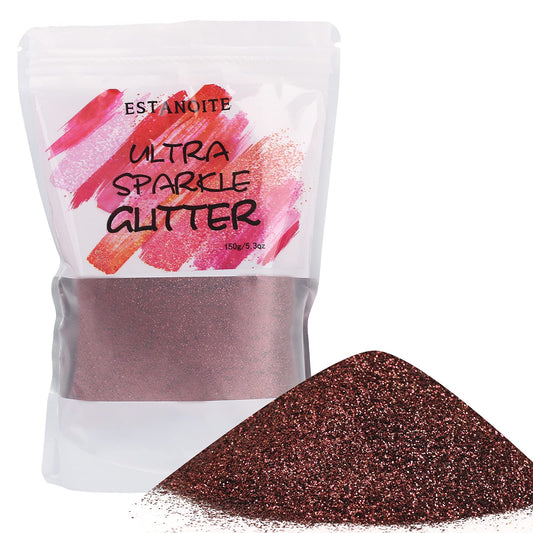 150g Extra Fine Glitter, Holographic Ultra Fine Glitter Powder for Resin, Tumblers, Makeup Face Eye Hair Body, Crafts Painting Arts, Nail Art DIY