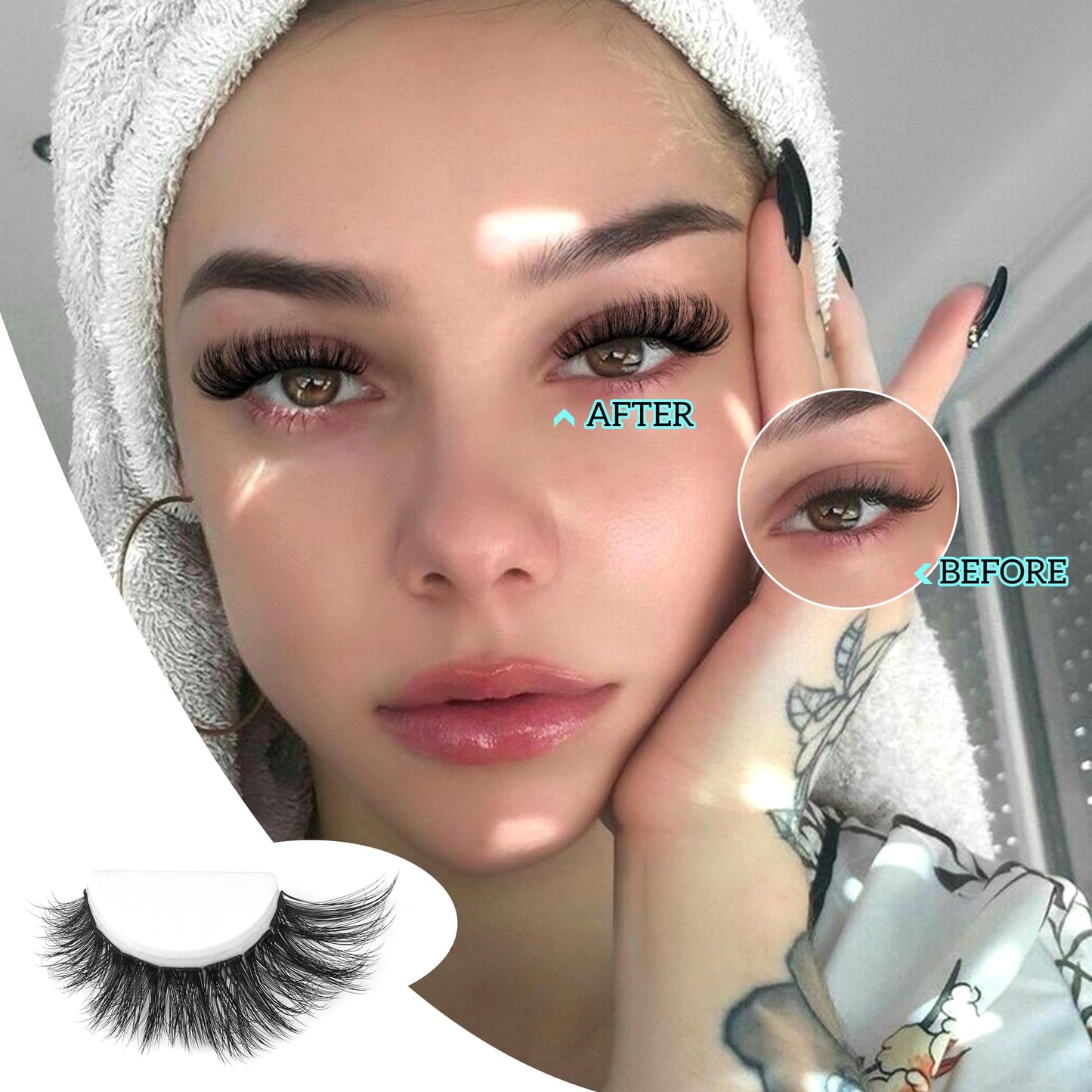 Lash Clusters DIY Lash Extensions 10-20MM Cluster Eyelashes 144pcs Wispy Volume Individual Lashes Eyelash Extensions DIY at Home by ALICE