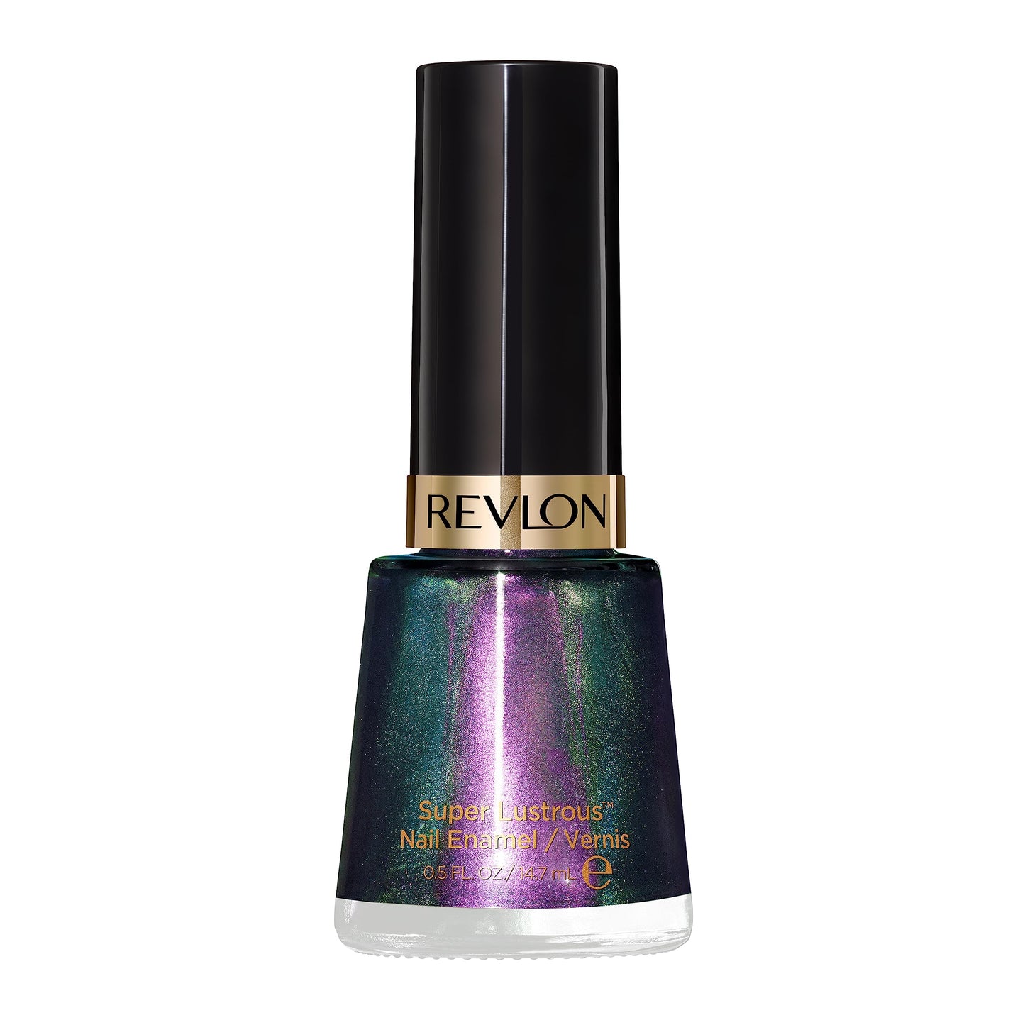 Revlon Super Lustrous Nail Polish, Chip-Resistant & Longwear Formula, High Shine Finish, 120 Amethyst Smoke, 0.5 fl oz