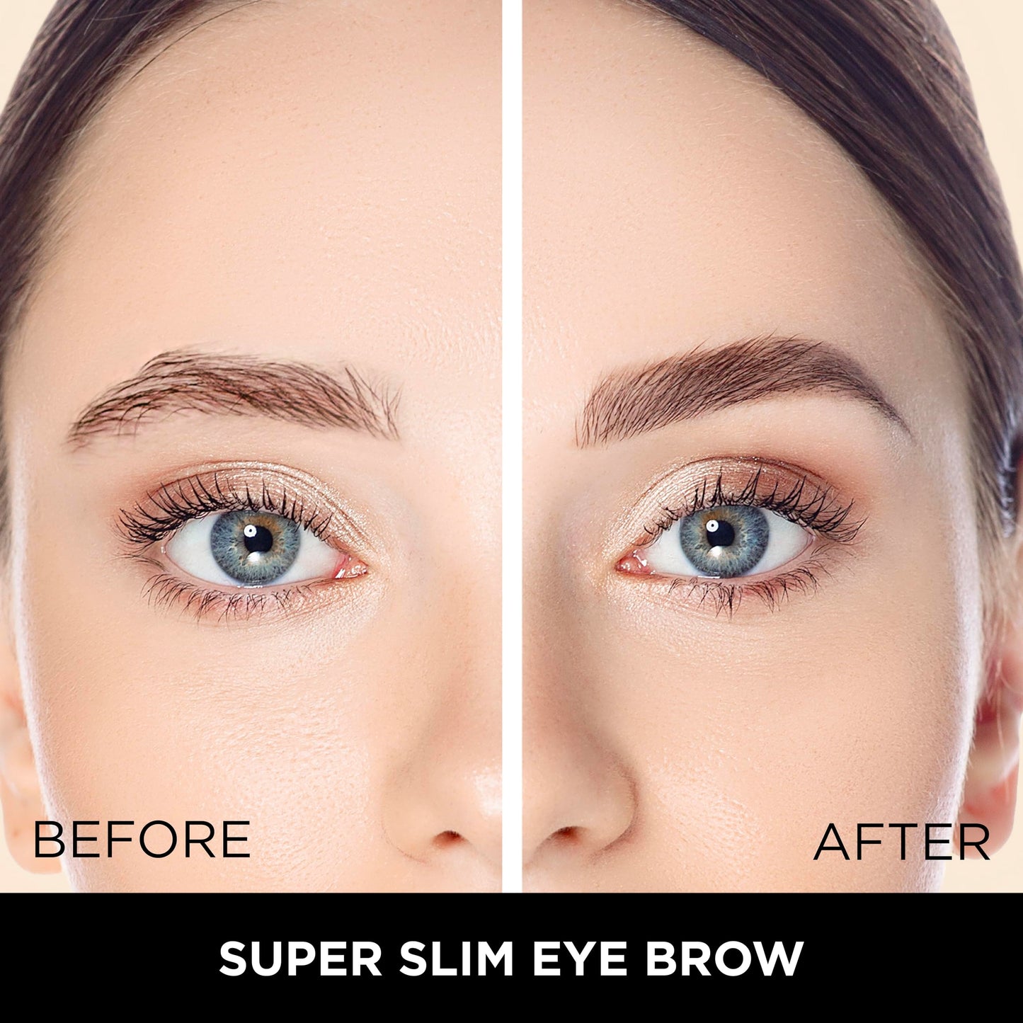 Absolute New York Super Slim Brow Pencil, Fine Point, Dual Ended, Fade Resistant and Long Lasting (Espresso)