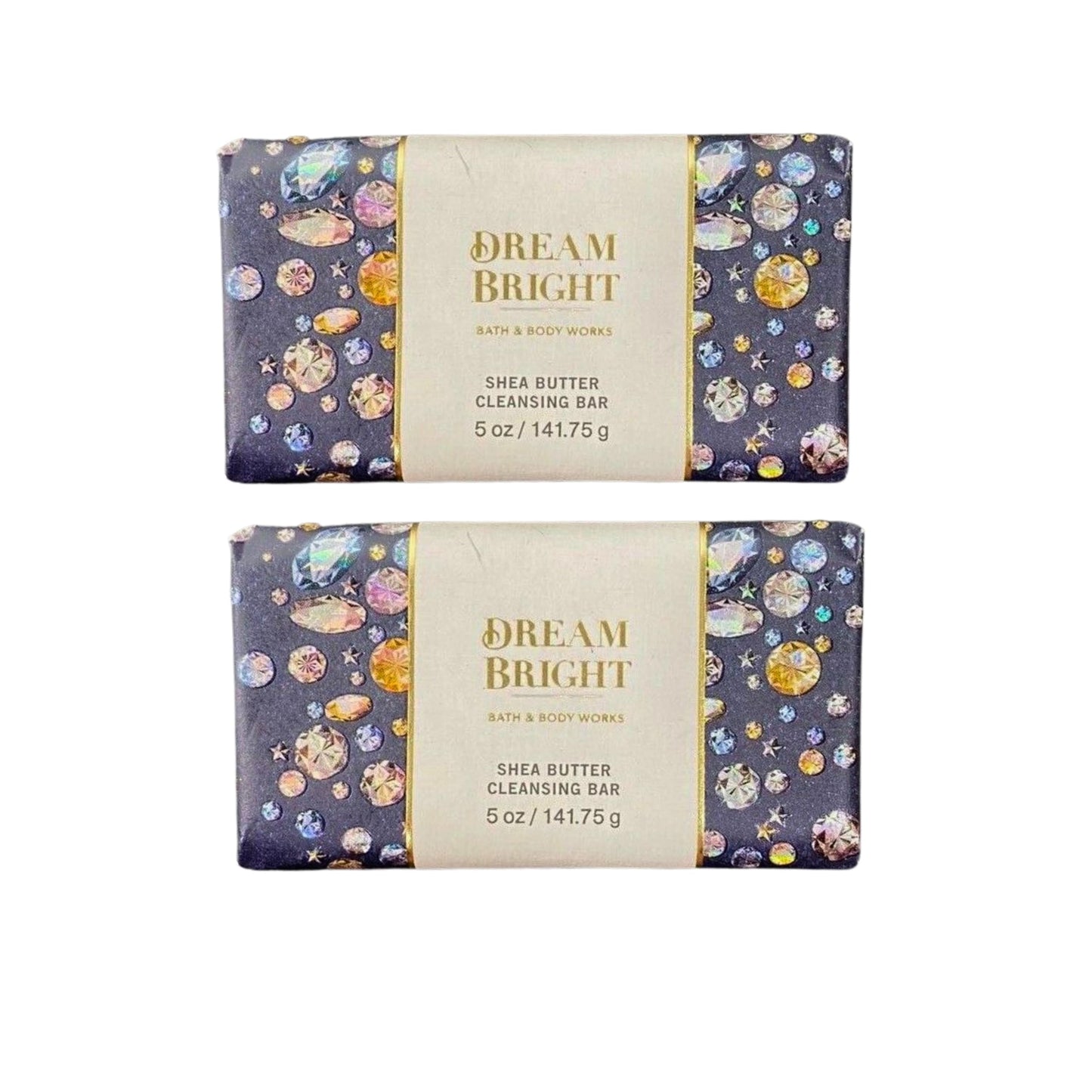 Bath & Body Works Cleansing Bar, Pack of 2, 5oz Each (Dream Bright)