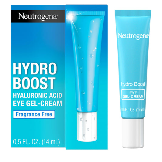 Neutrogena Hydro Boost Under Eye Cream, with Purified Hyaluronic Acid, Keeps Under Eye Area Looking Smooth & Hydrated, Fragrance Free