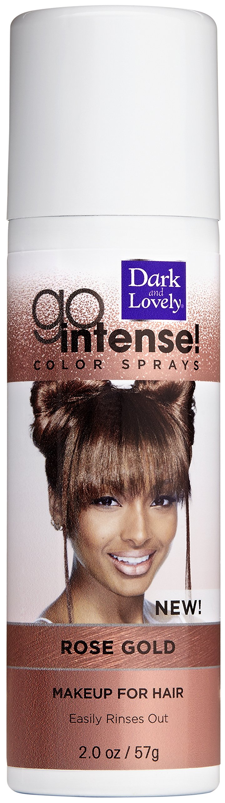 SoftSheen-Carson Dark and Lovely, Go Intense Rose Gold Color Spray for Vibrant, Instant Hue on Natural and Relaxed Hair