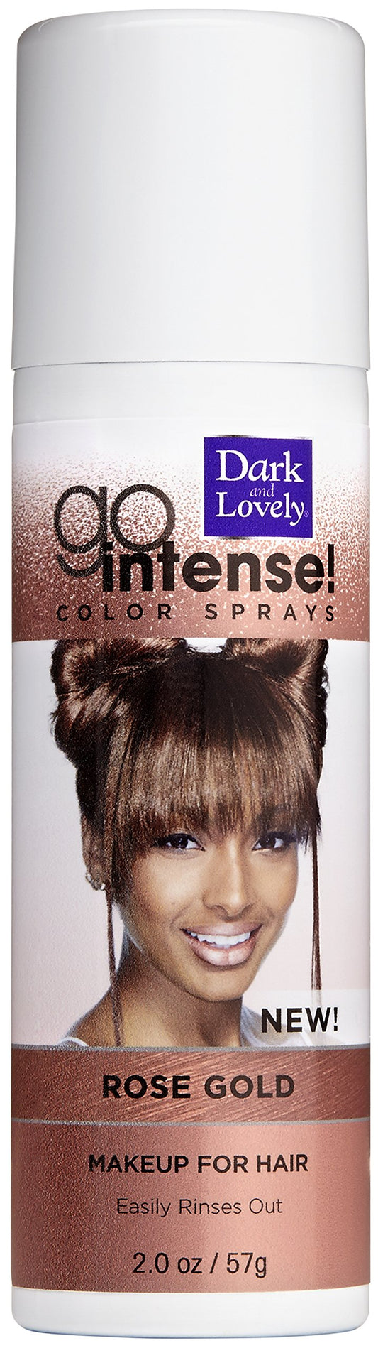 SoftSheen-Carson Dark and Lovely, Go Intense Rose Gold Color Spray for Vibrant, Instant Hue on Natural and Relaxed Hair